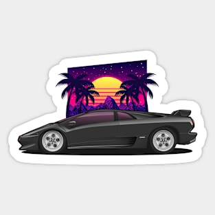 Black Diablo VT Classic Sticker